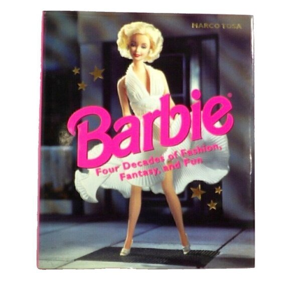 BARBIE Four Decades of Fashion, Fantasy and Fun hard cover book MARCTOSA 1997 - Picture 1 of 6